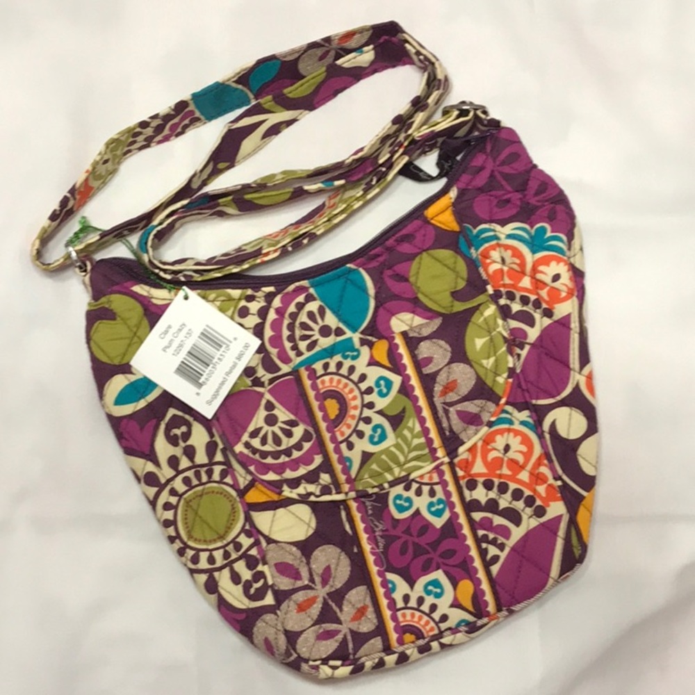 Vera Bradley Clare Plum Crazy